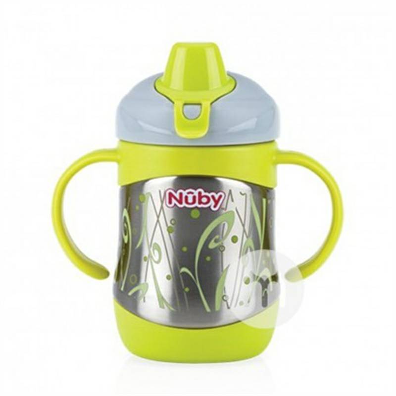 Nuby 미국사람스테인레스스틸마시는컵 220ml 해외버전 6 개월이상
