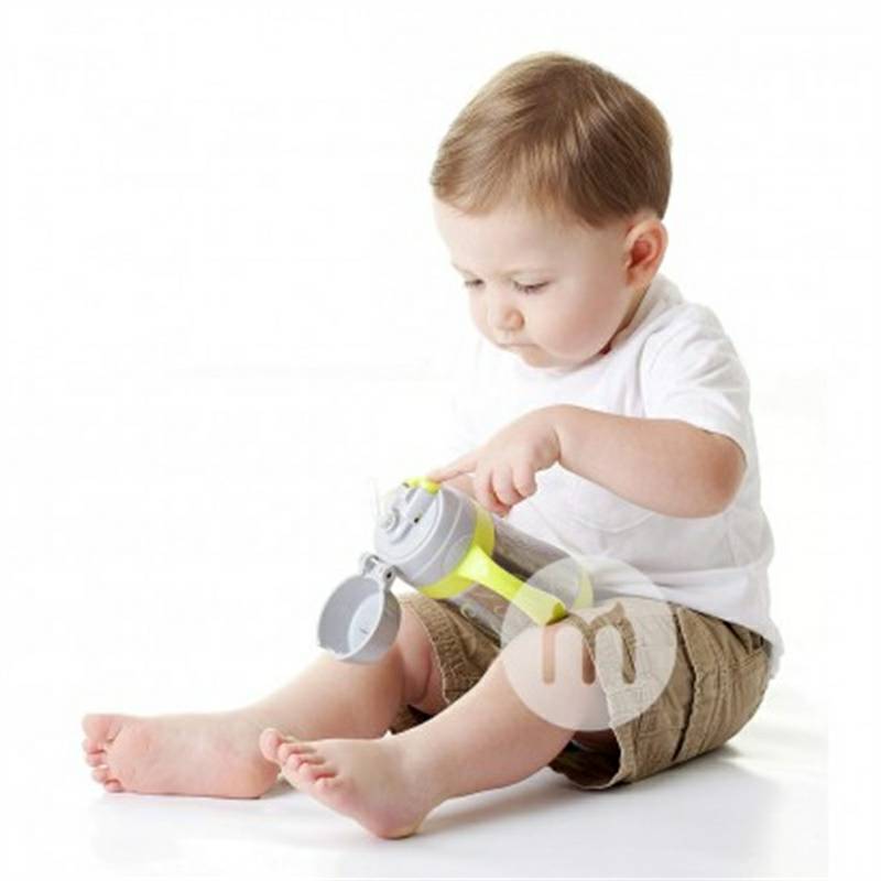 Nuby 미국스테인레스스틸절연밀짚컵핸들 280ml 이상 12 개월이상해외버전