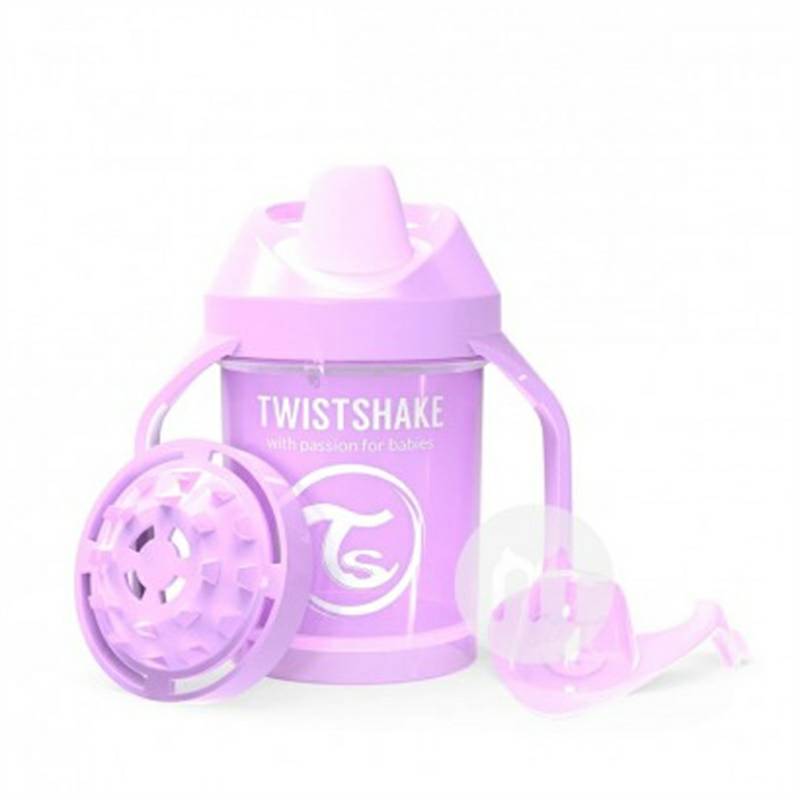 TWISTSHAKE 스웨덴누수방지덕빌훈련컵 230ml 4 개월이상사용해외버전