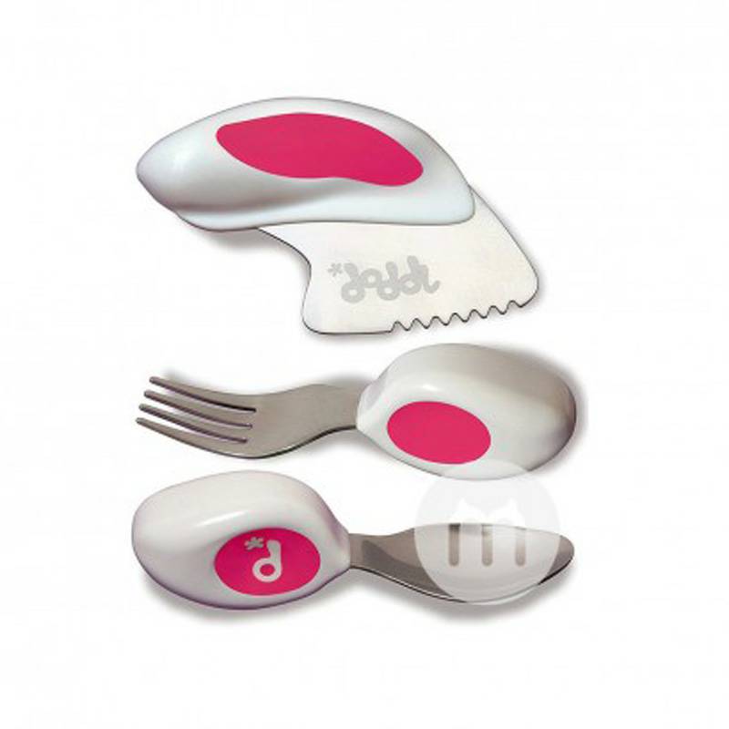 Doddl 영국어린이스테인레스스틸스푼포크나이프세트해외판