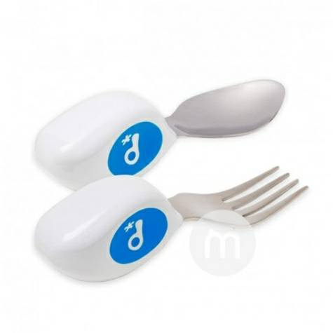 Doddl 영국어린이용스테인리스숟가락포크훈련세트해외판
