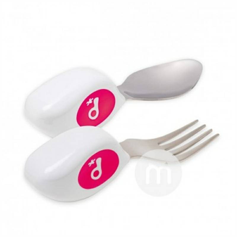 Doddl 영국어린이용스테인리스숟가락포크훈련세트해외판