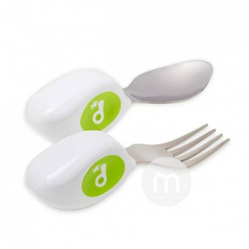 Doddl 영국어린이용스테인리스숟가락포크훈련세트해외판