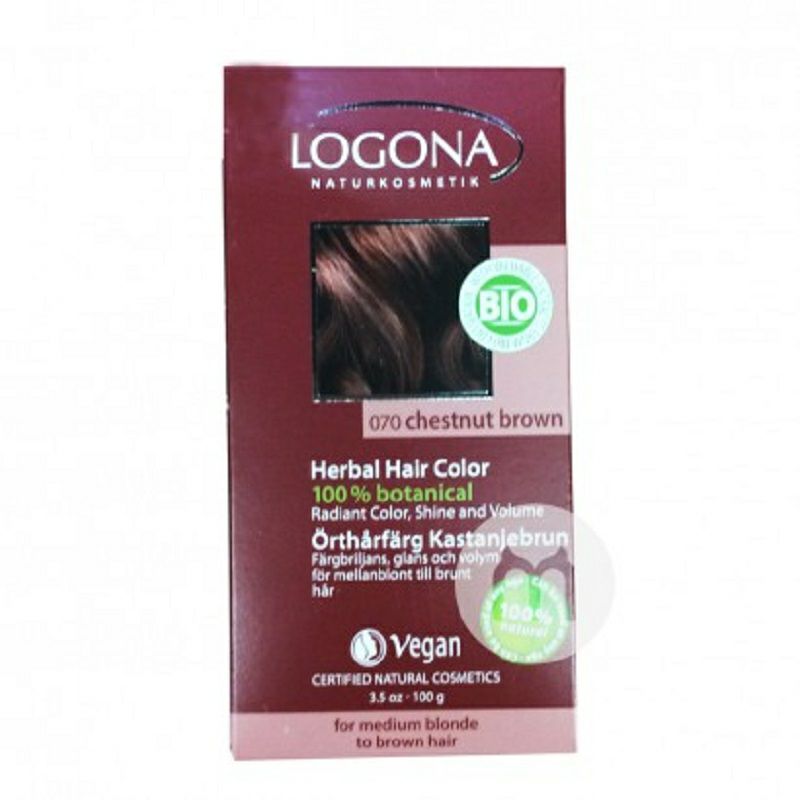 LOGONA 독일유기식물염색약다색옵션해외버전