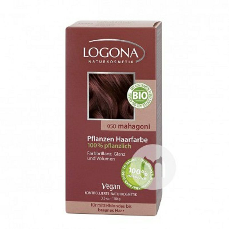 LOGONA 독일유기식물염색약다색옵션해외버전