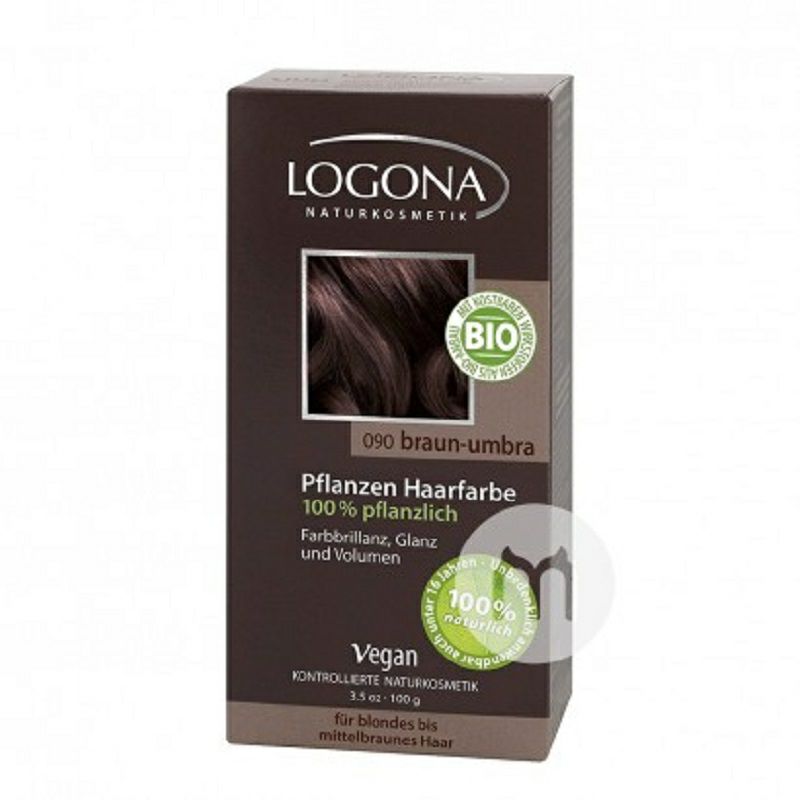 LOGONA 독일유기식물염색약다색옵션해외버전