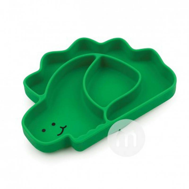 BUMKINS 미국사람아기어린이만화실리콘흡입컵분할디너플레이트해외버전