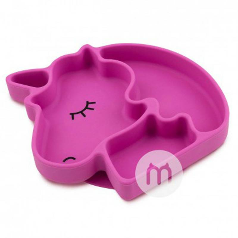 BUMKINS 미국사람아기어린이만화실리콘흡입컵분할디너플레이트해외버전