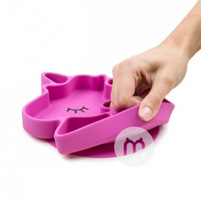 BUMKINS 미국사람아기어린이만화실리콘흡입컵분할디너플레이트해외버전