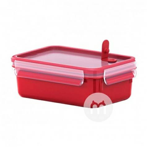 EMSA 독일어린이도시락간식식품보존상자전자레인지밸브 1L 해외버...