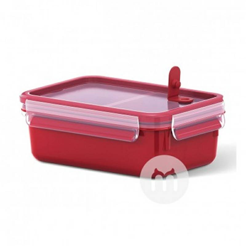 EMSA 독일어린이구획도시락간식식품보존상자전자레인지밸브 1L 해외버전