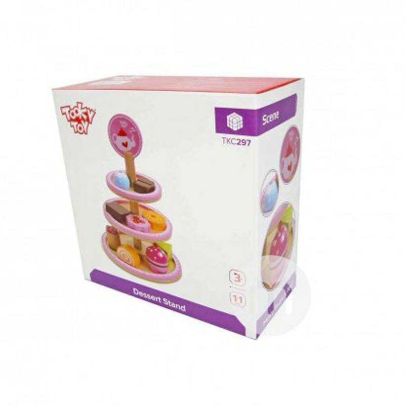 Tooky Toy 독일나무디저트트레이완구해외판