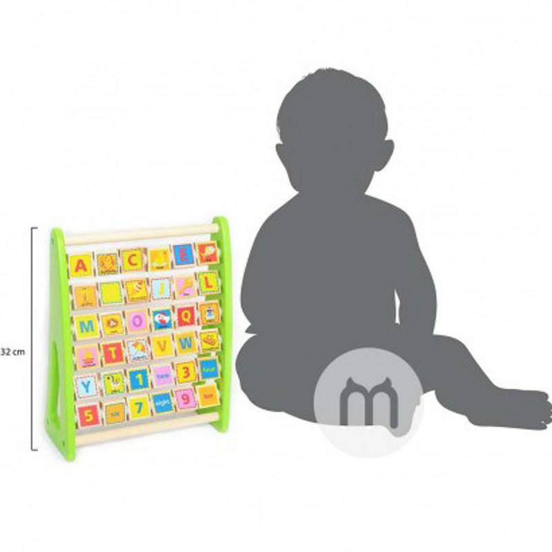 Tooky Toy 독일영숫자인지디스크해외판