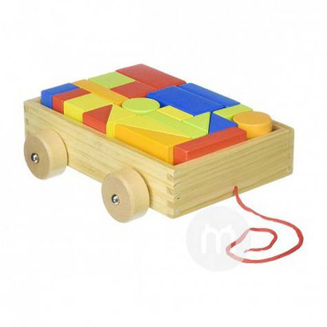 Tooky Toy독일토키장난감아기트레일러빌딩블록장난감해외버전