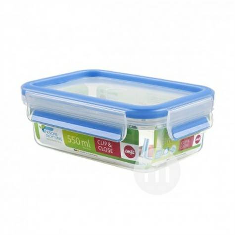 EMSA 독일광장플라스틱스낵상자뚜껑 550ml 해외버전