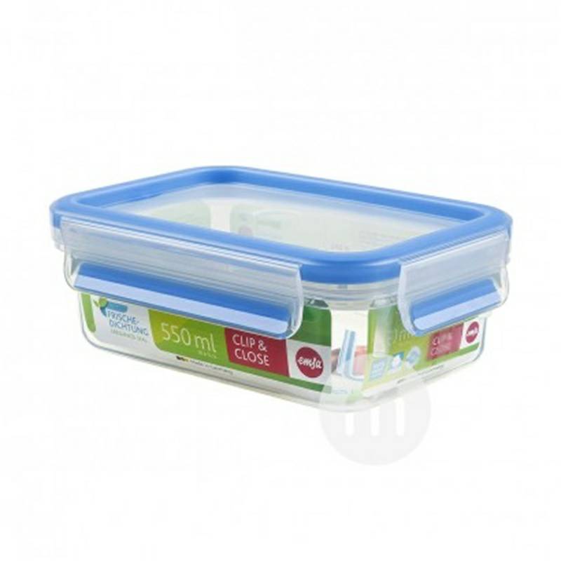 EMSA 독일광장플라스틱스낵상자뚜껑 550ml 해외버전