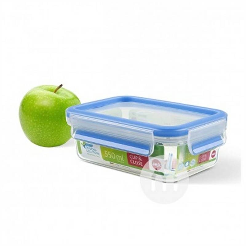 EMSA 독일광장플라스틱스낵상자뚜껑 550ml 해외버전