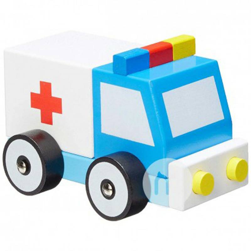 Tooky 장난감독일장난감아기구급차나무장난감해외버전