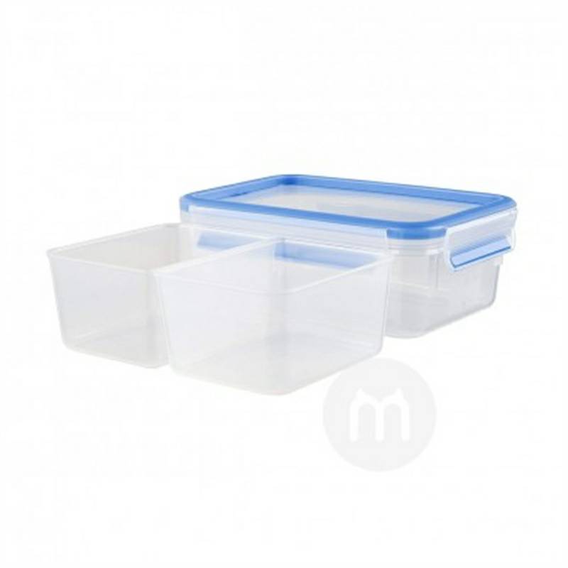 EMSA 독일광장플라스틱스낵상자저장상자뚜껑 1L 해외버전