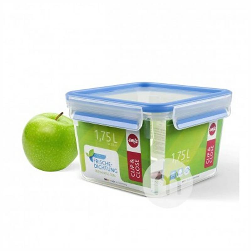 EMSA 독일광장플라스틱스낵상자뚜껑및신선한상자 1.75L 해외버전