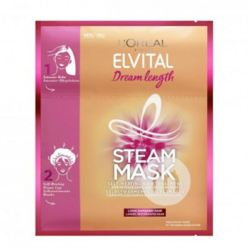 L OREAL 파리프랑스긴머리스팀마스크 * 10 해외버전