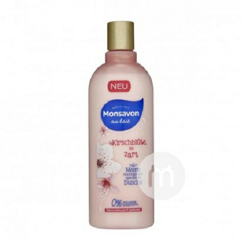 Monsavon Au Lait 벚꽃샤워젤해외판