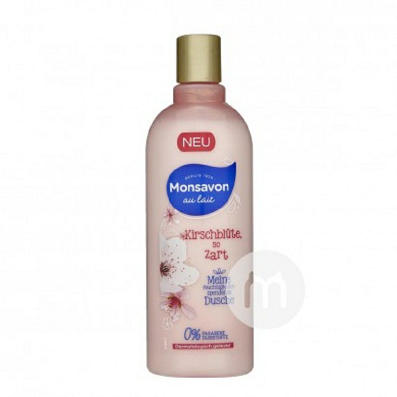 Monsavon Au Lait 벚꽃샤워젤해외판