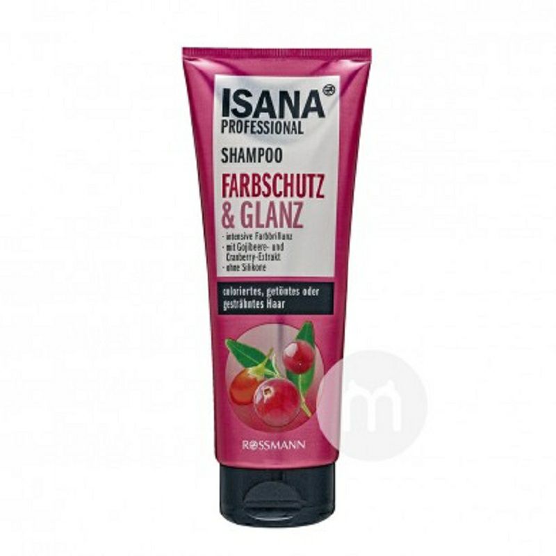 ISANA 독일구기자크랜베리색보호샴푸해외버전