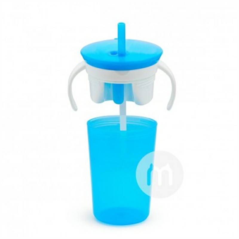 Munchkin 미국누출방지및유출방지어린이용이중사용스낵밀짚컵해외버전