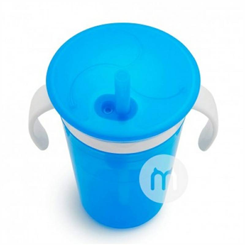 Munchkin 미국누출방지및유출방지어린이용이중사용스낵밀짚컵해외버전