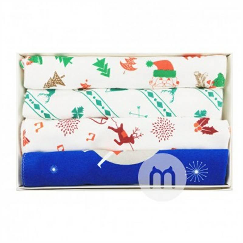 Hisprout 미국베이비트라이앵글스카프 4 개팩해외판