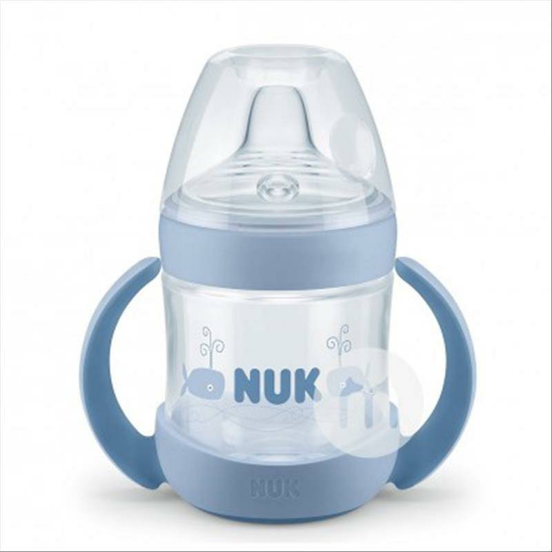 NUK 독일슈퍼와이드구경더블핸들베이비학습컵 150ml 6-18 개월해외버전