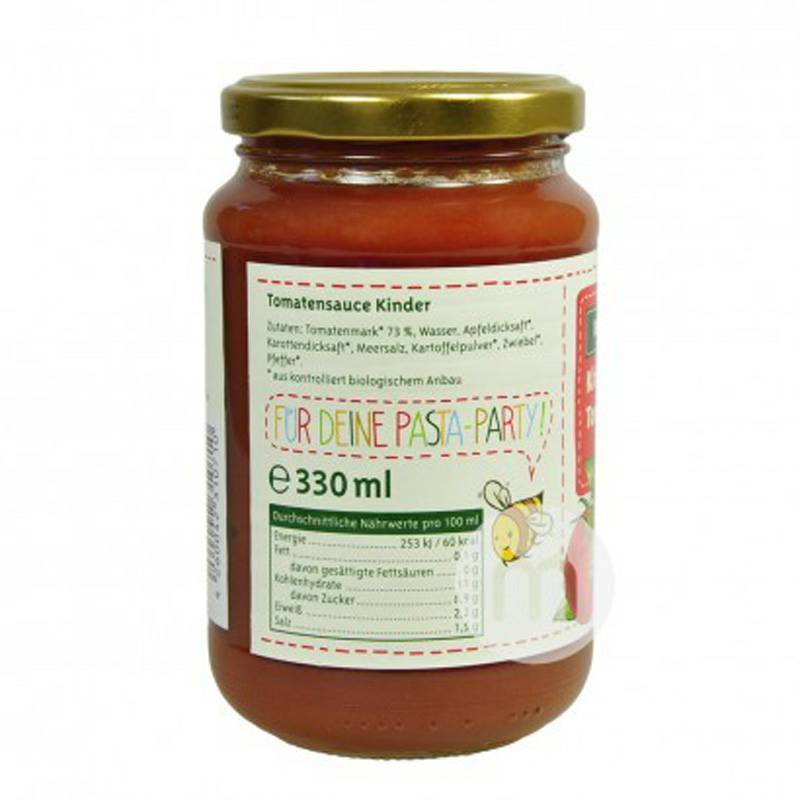BIO COMPANY 독일바이오컴퍼니유기농어린이토마토소스 330g * 2 해외버전