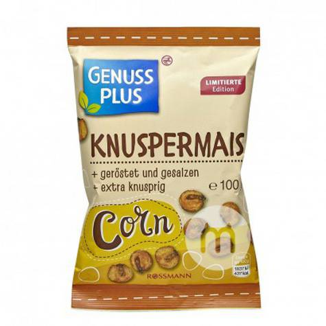 GENUSS PLUS 독일소금에절인옥수수커널 100g 해외버전
