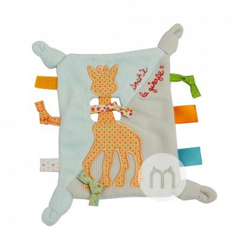 Vulli Sophie 프랑스아기다채로운위안용수건해외버전