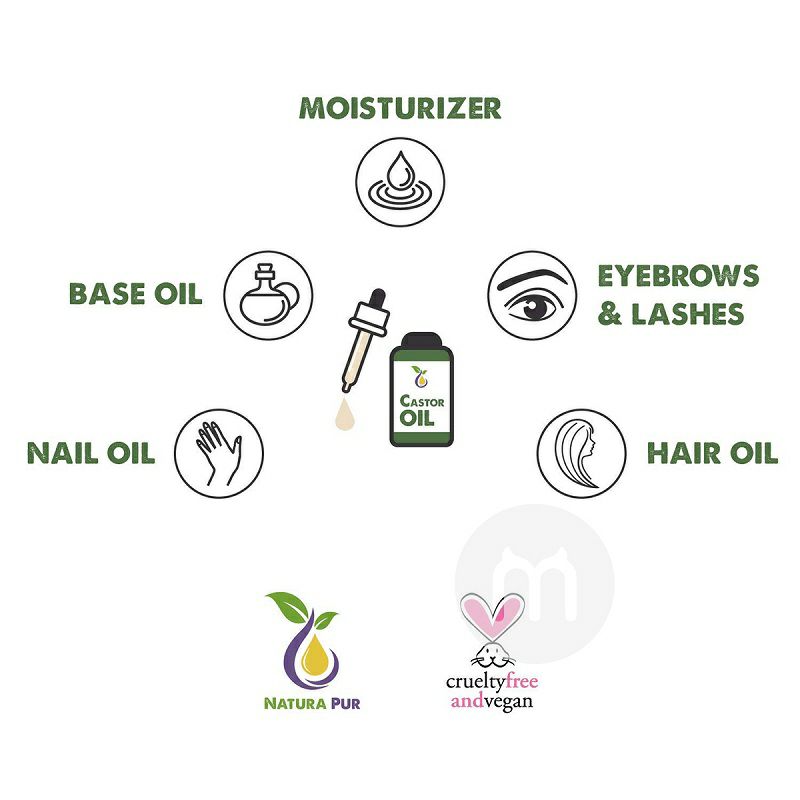 Natura Pur 독일본질적인아주까리기름해외판