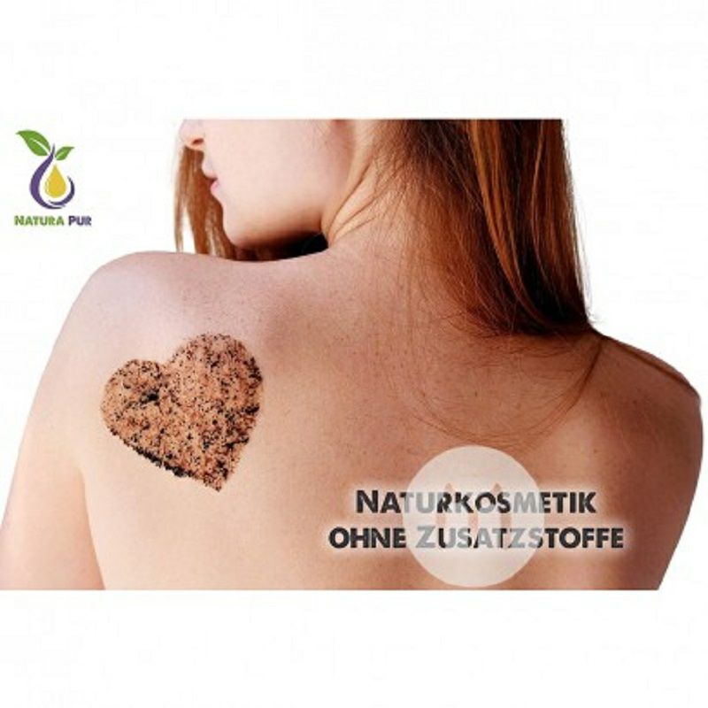 Natura Pur유기농커피각질제거바디스크럽해외판