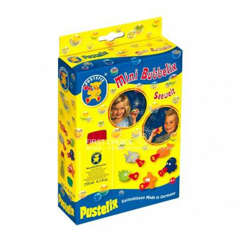 Pustefix 독일손핀치바다동물부는거품장난감 + 거품액체해외버...