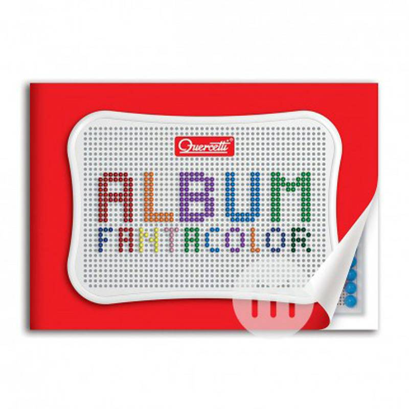 Quercetti 이탈리아어린이버섯네일퍼즐장난감 0900 해외버전