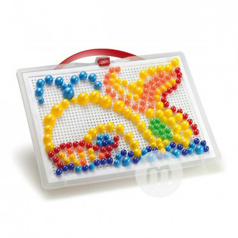 Quercetti 이탈리아버섯네일어린이퍼즐장난감저장바구니 0950 해외버전