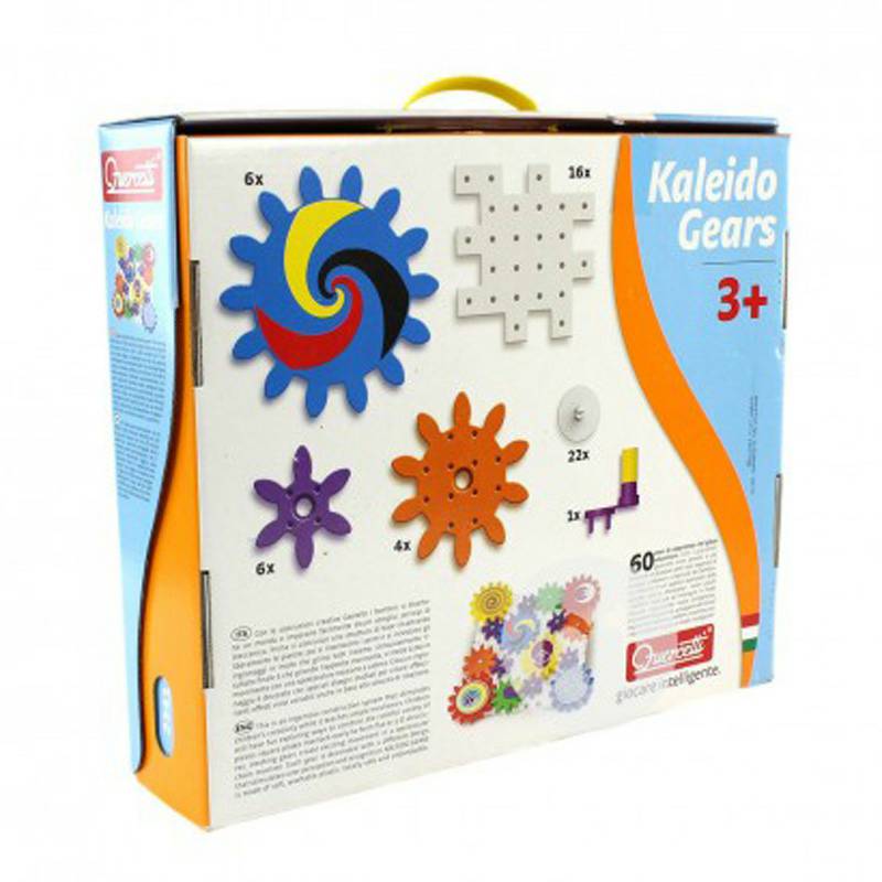 Quercetti 이탈리아만화경기어빌딩블록조합장난감 2341 해외버전