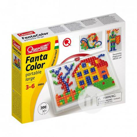 Quercetti 이탈리아어린이퍼즐완구 0954 해외판