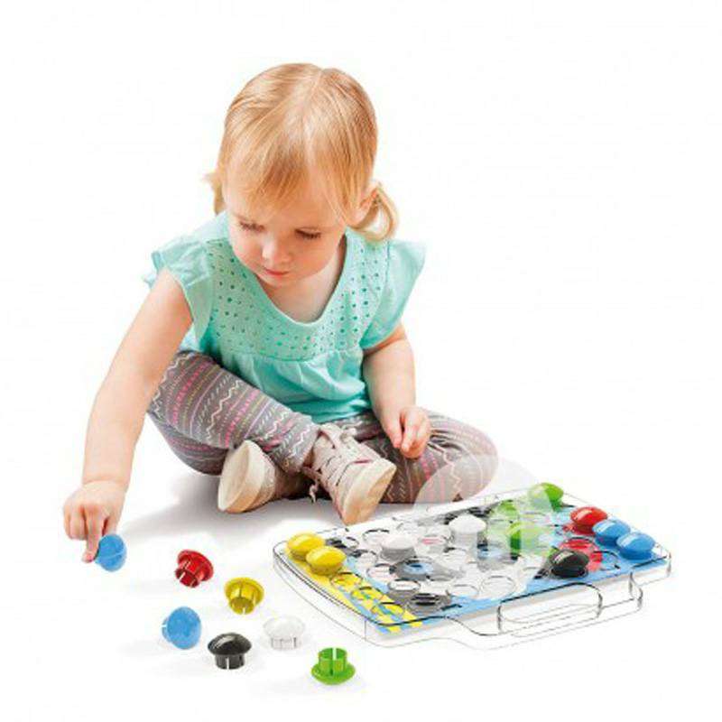 Quercetti 어린이 4206 해외판이탈리아버섯네일퍼즐