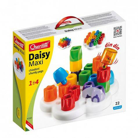 Quercetti 이탈리아어어린이꽃판맞춤법핀조기교육퍼즐부드러운빌...