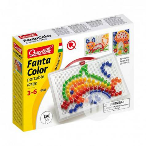 Quercetti 어린이 0953 해외판이탈리아버섯네일퍼즐