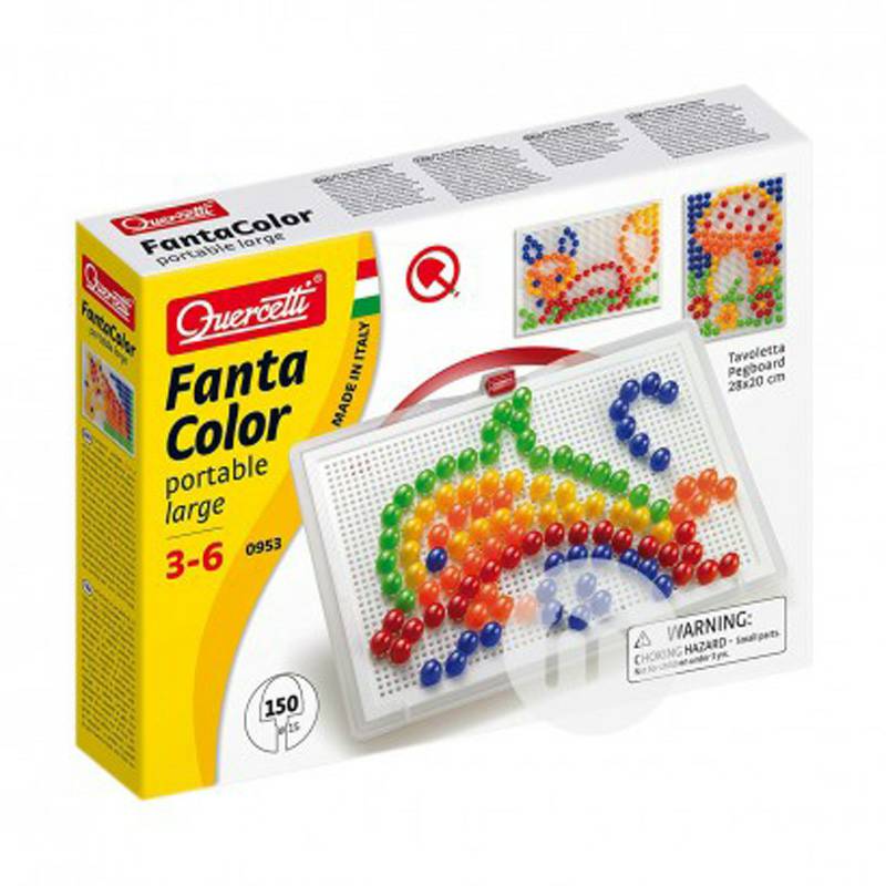 Quercetti 어린이 0953 해외판이탈리아버섯네일퍼즐