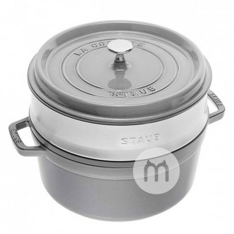 STAUB 프랑스에나멜주철냄비 (스팀서랍포함) 26cm 해외버전
