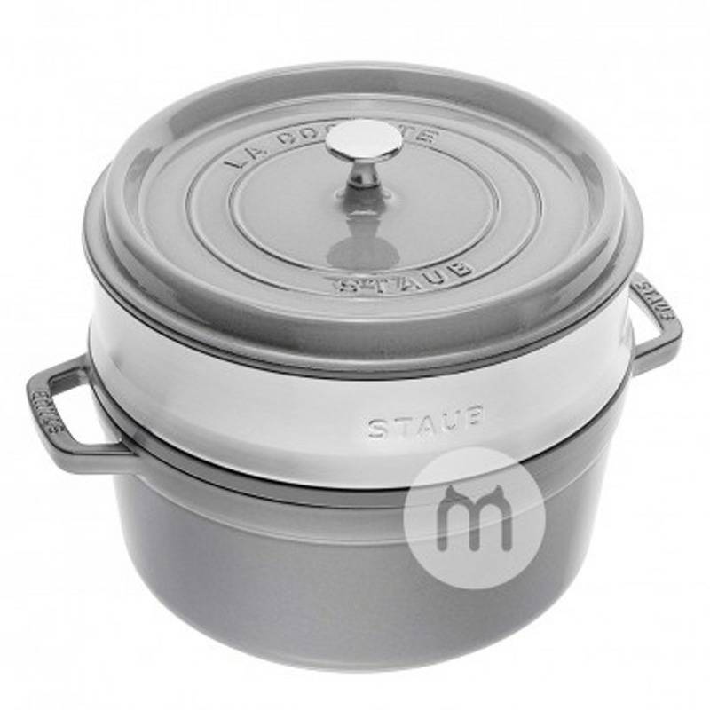 STAUB 프랑스에나멜주철냄비 (스팀서랍포함) 26cm 해외버전