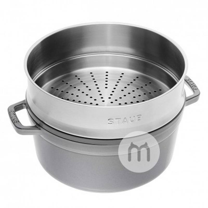 STAUB 프랑스에나멜주철냄비 (스팀서랍포함) 26cm 해외버전