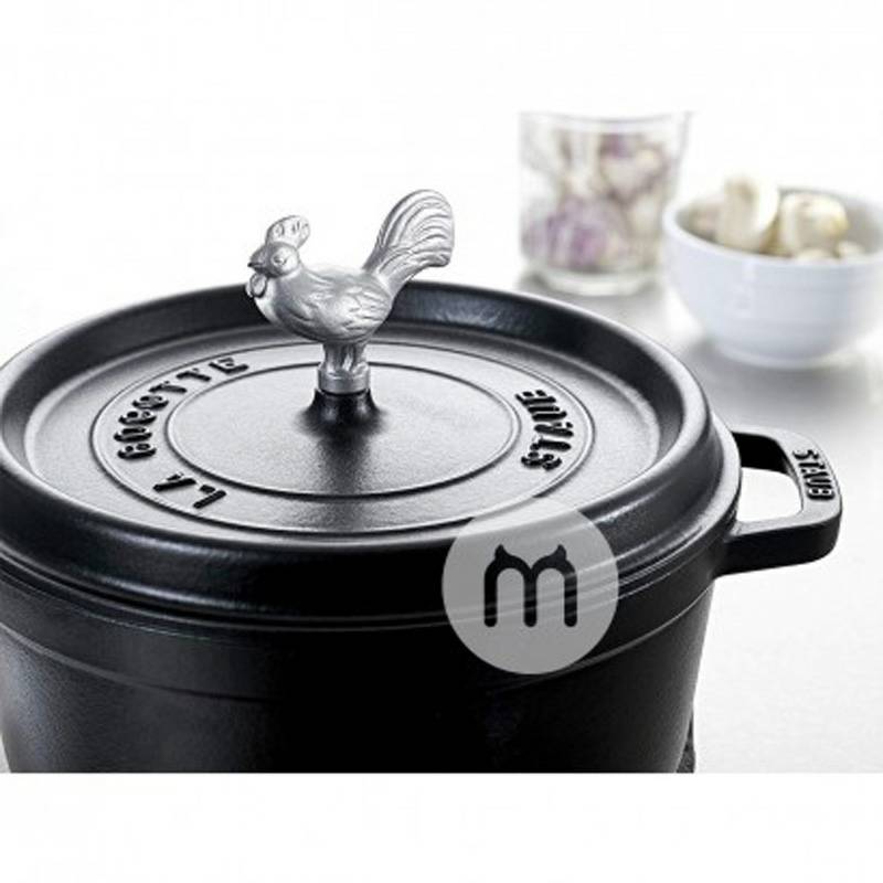 STAUB 프랑스수탉모양의뚜껑핸들해외판